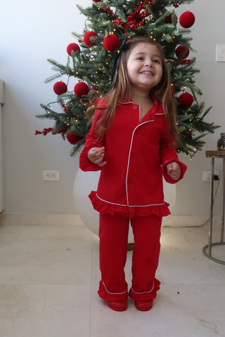Gio’s Christmas pj’s (girl)